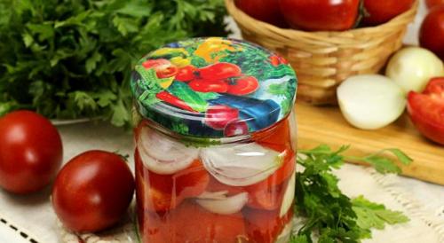 Рецепт помидоры пальчики оближешь дольками с маслом без стерилизации. Помидоры дольками с луком и маслом на зиму: рецепты «пальчики оближешь»