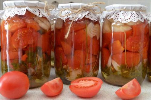 Помидоры половинками на зиму. 20 простых способов приготовить помидоры дольками на зиму