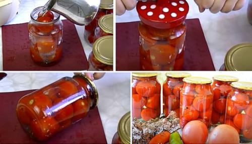 Маринад для помидор на 1 литровую банку. 8 лучших рецептов маринованных томатов 2022 на зиму: пошаговые с фото