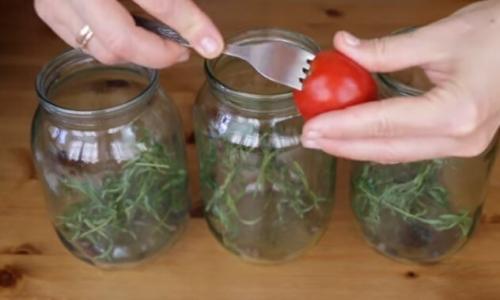 Маринад на 1 литр воды для помидоров. Подготовка помидоров перед маринованием