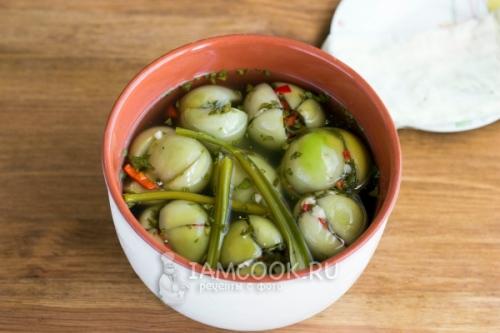 Соленые зеленые помидоры на зиму в банках без уксуса. Стандартный рецепт холодной засолки 18 Соленые зеленые помидоры на зиму в банках без уксуса. Стандартный рецепт холодной засолки 18