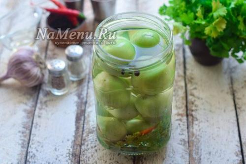 Соленые зеленые помидоры, как в ссср. Маринованные зеленые помидоры, как во времена ссср. Зеленые помидоры, как в ссср рецепт