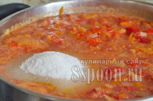 Лечо из болгарского перца с фасолью. Лечо из болгарского перца на зиму с фасолью