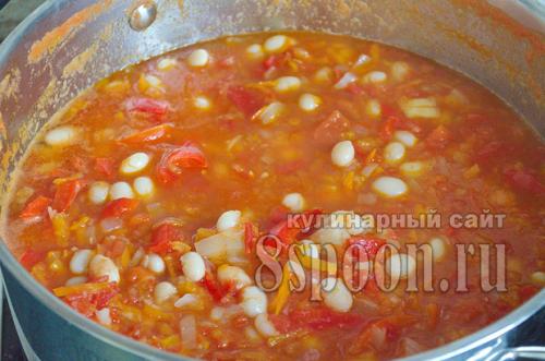 Лечо из болгарского перца с фасолью. Лечо из болгарского перца на зиму с фасолью