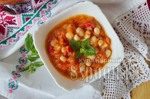 Лечо из болгарского перца с фасолью. Лечо из болгарского перца на зиму с фасолью