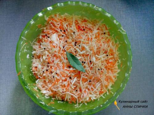 Квашеная капуста за 3 дня без уксуса. Квашеная капуста в рассоле за 3 дня