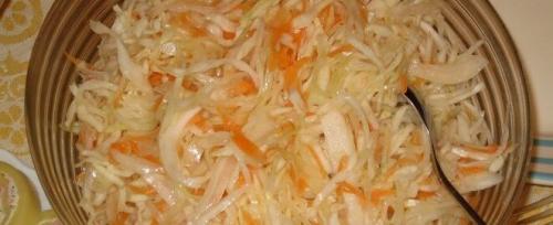 Квашеная капуста быстрого приготовления за 3 часа. Маринованная капуста за 3 часа