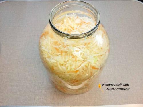 Квашеная капуста за 3 дня без уксуса. Квашеная капуста в рассоле за 3 дня