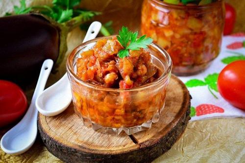 Икра из баклажанов жареная кусочками. 20 рецептов вкуснейшей икры из баклажанов