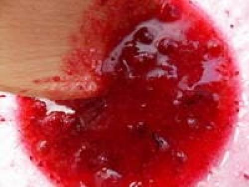 Протертая клюква с сахаром. Клюква протертая с сахаром без варки 02 Протертая клюква с сахаром. Клюква протертая с сахаром без варки 02