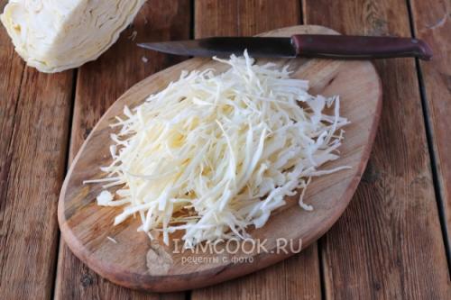 Как квасить капусту на рассоле. Вариант с перцем 20