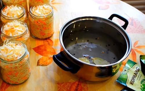 Маринад для капусты с уксусом. Маринованная капуста на зиму — очень вкусный рецепт в банке