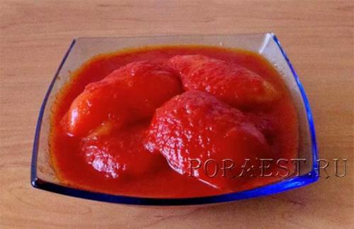 Как добавить вкус в лечо с помощью томатного сока. Классический
