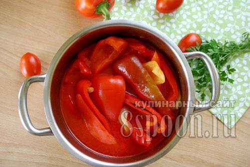 Лечо из перцев на зиму рецепты с томатным соком. 