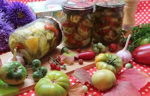 Острые зеленые помидоры с чесноком на зиму. Зеленые помидоры на зиму — 10 самых вкусных рецептов