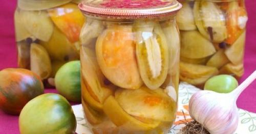 Помидоры зелёные фаршированные солёные на зиму.. Фаршированные зеленые помидоры 30