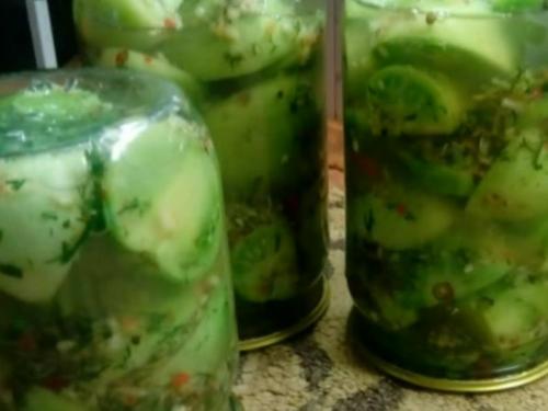 Зеленые помидоры по-армянски на зиму без стерилизации. Зелёные помидоры на зиму — рецепты с фото «пальчики оближешь»