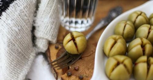 Помидоры зелёные фаршированные солёные на зиму.. Фаршированные зеленые помидоры 28