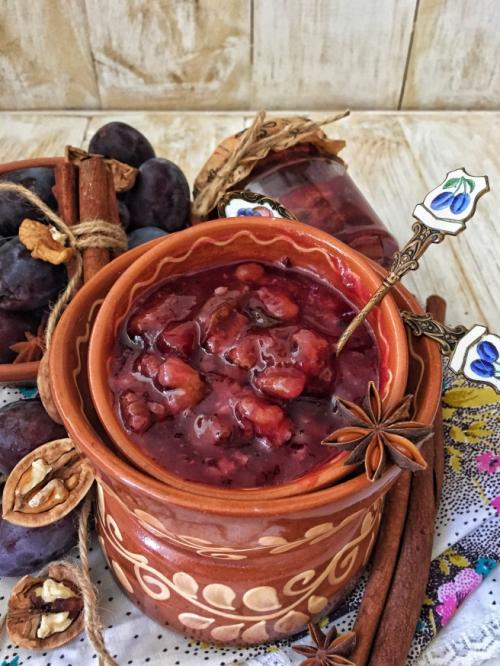 Варенье из слив с перцем чили. Варенье из сливы с пряностями