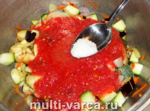 Лечо из кабачков и баклажанов на зиму 06 Лечо из кабачков и баклажанов на зиму 06