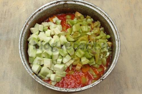 Тушеные кабачки с баклажанами на зиму. Закатываем быстро и вкусно: простой рецепт овощного рагу на зиму с баклажанами и кабачками
