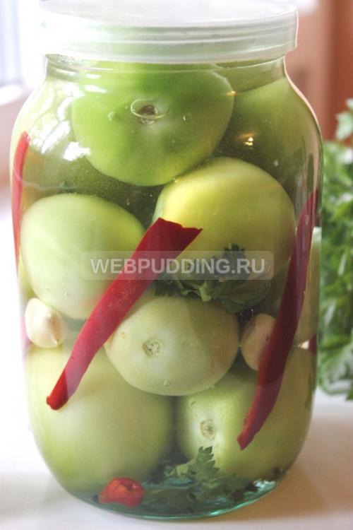 Запах лета: рецепт квашеных зеленых помидоров с пикантной начинкой 08 Запах лета: рецепт квашеных зеленых помидоров с пикантной начинкой 08