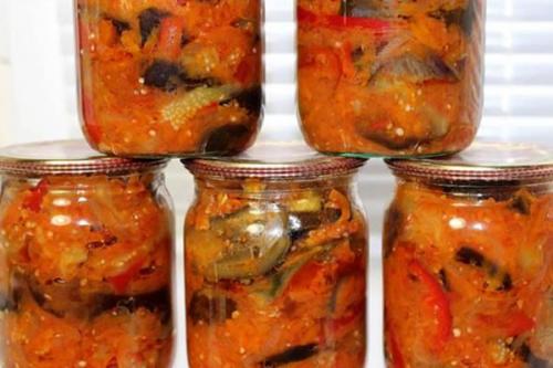 Лечо из печеных баклажан. Лучшие рецепты Лечо из баклажанов «Пальчики оближешь» на зиму, со стерилизацией и без