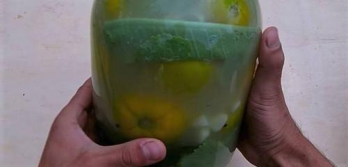 Квашеные зелёные помидоры на зиму в банке. Рекомендации по подготовке 04 Квашеные зелёные помидоры на зиму в банке. Рекомендации по подготовке 04