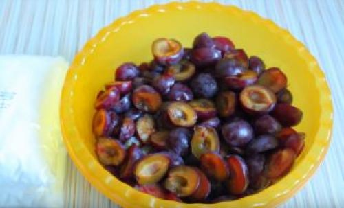 Варенье из слив с пектином или с желатином без косточек. Джем из сливы на зиму — самый простой рецепт «Пятиминутка» 08 Варенье из слив с пектином или с желатином без косточек. Джем из сливы на зиму — самый простой рецепт «Пятиминутка» 08