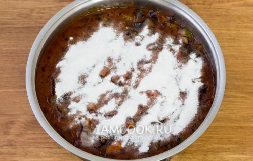 Пряный конфитюр из слив. Конфитюр из слив 08 Пряный конфитюр из слив. Конфитюр из слив 08