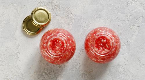 Хреновина из помидор с аспирином. Классический рецепт хреновины с помидорами без варки 29 Хреновина из помидор с аспирином. Классический рецепт хреновины с помидорами без варки 29