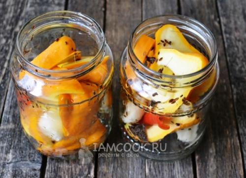 Вкусные патиссоны на зиму без стерилизации: рецепты и советы 07 Вкусные патиссоны на зиму без стерилизации: рецепты и советы 07