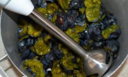 Конфитюр из сливы на зиму. Конфитюр из слив 09 Конфитюр из сливы на зиму. Конфитюр из слив 09