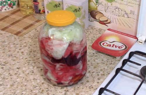 Капуста пелюстка с яблочным уксусом. Капуста пелюстка со свеклой — 8 рецептов быстрого приготовления и на зиму капусты с буряком