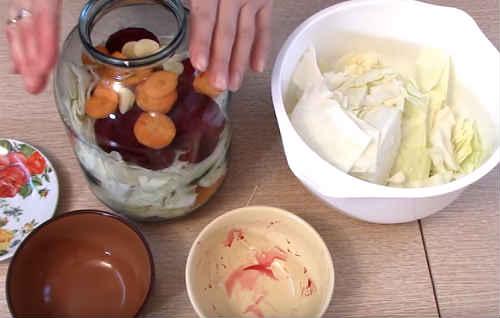 Капуста пелюстка с яблочным уксусом. Капуста пелюстка со свеклой — 8 рецептов быстрого приготовления и на зиму капусты с буряком