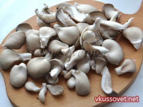 Маринованные грибы вешенки за сутки