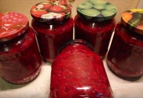 Борщ на зиму без капусты с томатной пастой. Борщ на зиму в банках — простые рецепты Пальчики оближешь