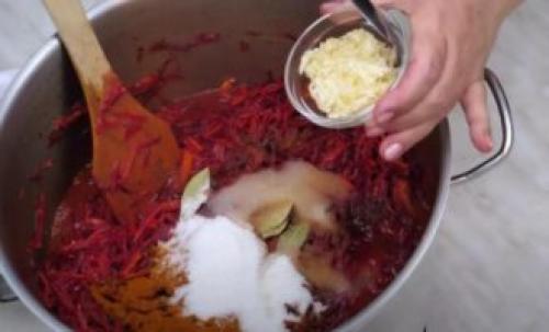 Рецепт заготовки для борща на зиму без капусты. Борщ на зиму в банках без капусты с помидорами и перцем 03