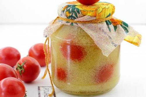 Рецепт соленых помидоров с горчицей и яблоками. Помидоры с яблоками – необычайно интересное сочетание для приготовления вкуснейших заготовок. 15