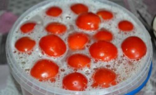 Соленые помидоры с горчицей. Помидоры в пластиковом ведре с горчицей, как бочковые 07 Соленые помидоры с горчицей. Помидоры в пластиковом ведре с горчицей, как бочковые 07