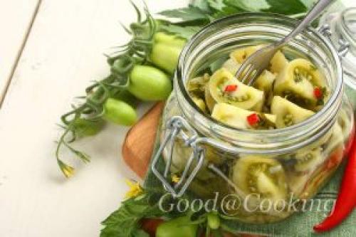 Зеленые помидоры, как в садике. Маринованные зеленые помидоры, как в СССР