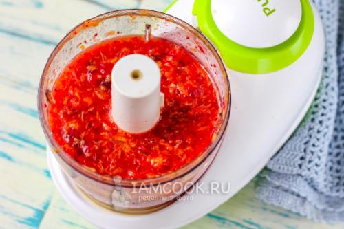 Вкусный и простой рецепт: Клюква перетертая с апельсином и сахаром без варки 05 Вкусный и простой рецепт: Клюква перетертая с апельсином и сахаром без варки 05
