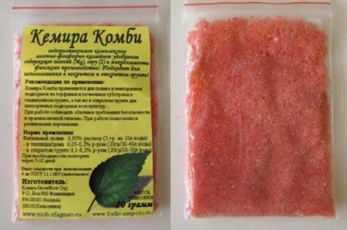 Кемира люкс для томатов. Состав, форма выпуска и разновидности универсальной подкормки