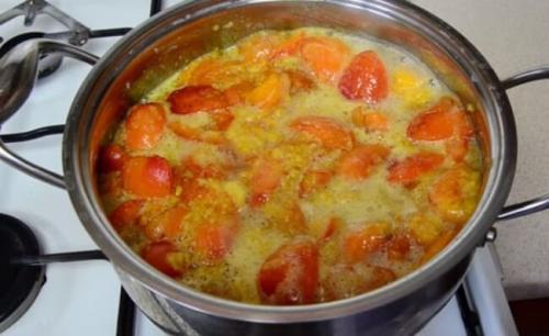 Как долго нужно варить абрикосовое варенье с лимоном и апельсином