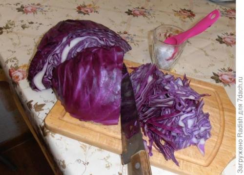 Как вкусно посолить краснокочанную капусту. Мой первый опыт заквашивания краснокочанной капусты