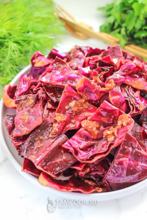 Какие блюда можно приготовить с красной маринованной капустой