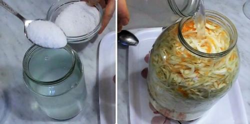 Рассол для капусты на 1 литр воды. Классический рецепт квашеной капусты с рассолом в домашних условиях