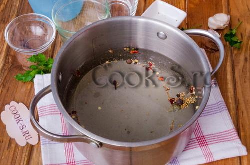 Как долго нужно мариновать капусту цветную в остром маринаде