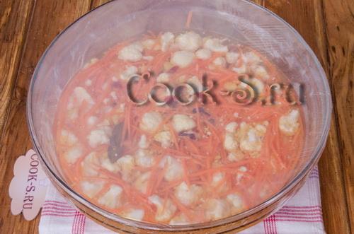 Как приготовить капусту цветную в остром маринаде: рецепт и советы 16 Как приготовить капусту цветную в остром маринаде: рецепт и советы 16