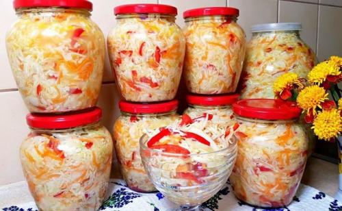 Маринованная капуста на зиму под капроновую крышку. Капуста на зиму в банках – 6 рецептов под железные или винтовые крышки